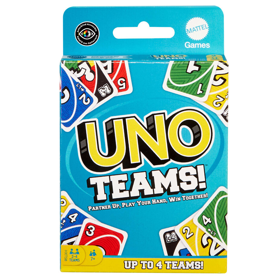 Imagen 1 - Juego Cartas Uno Teams