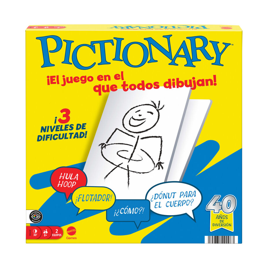 Imagen 1 - Juego Mesa Pictionary Español