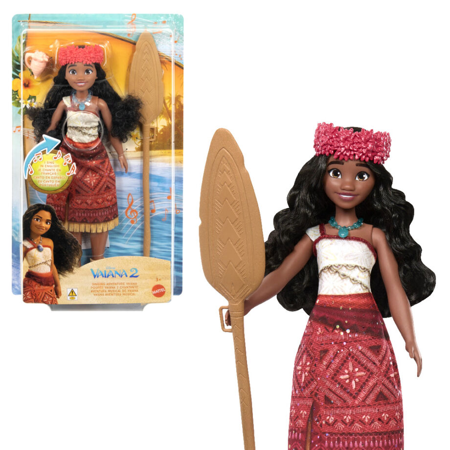 Imagen 1 - Muñeca Cantarina Vaiana Moana 2 Disney
