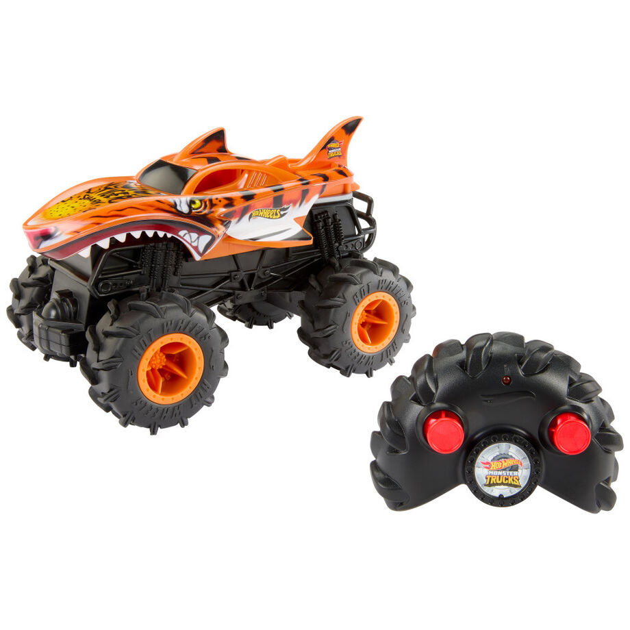 Imagen 2 - Coche Radio Control Tiger Shark Monster Trucks Hot Wheels