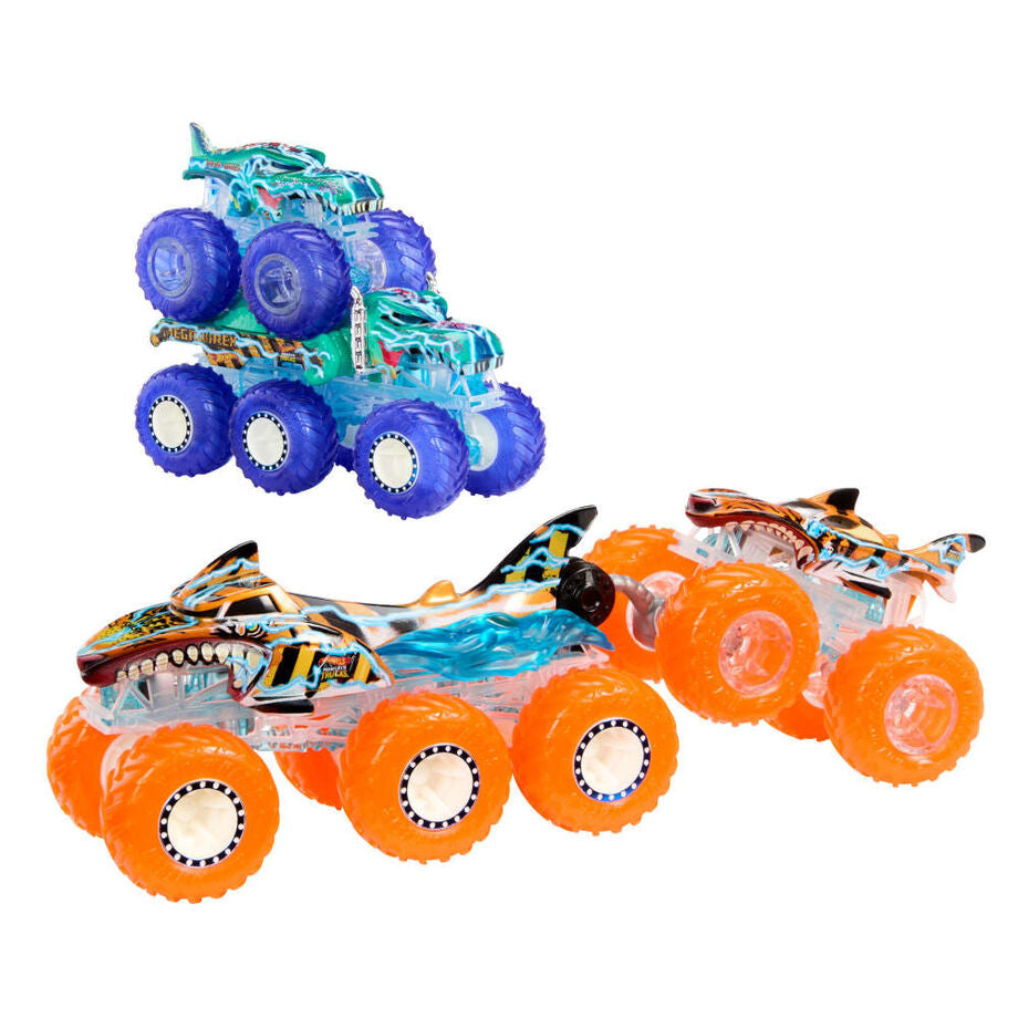 Imagen 2 - Blister Power Smashers Mega-wrex Y Tiger Shark Monster Trucks