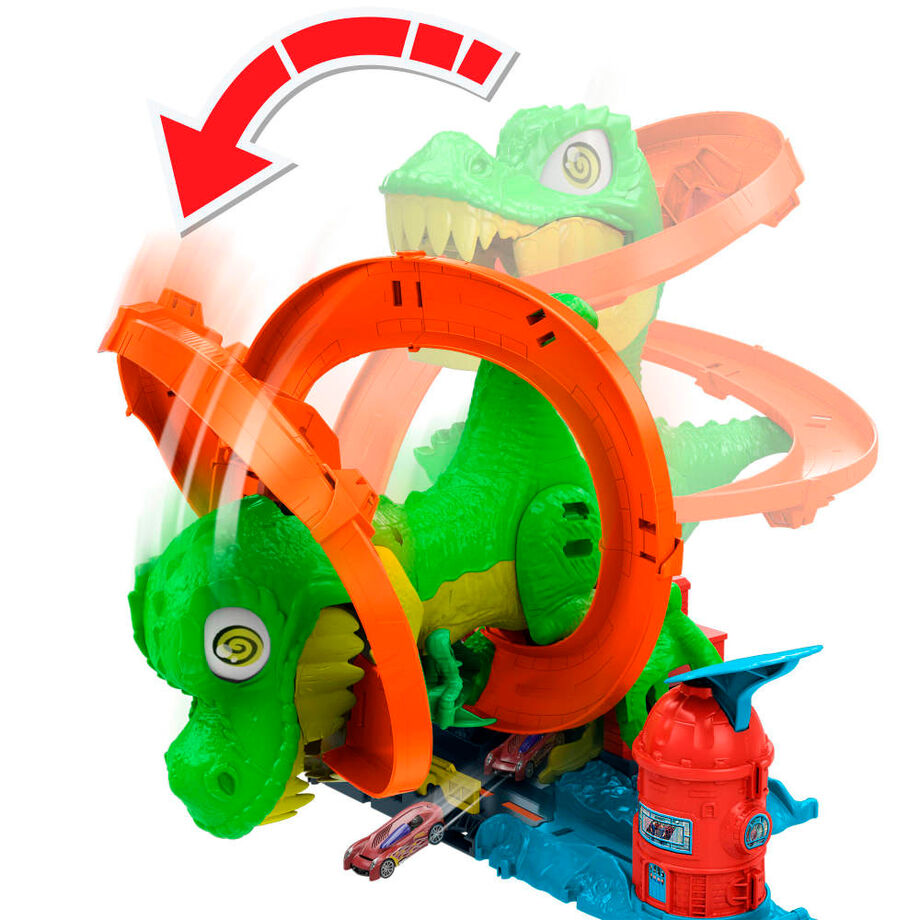 Imagen 3 - Pista Estacion De Bomberos T-rex City Hot Wheels