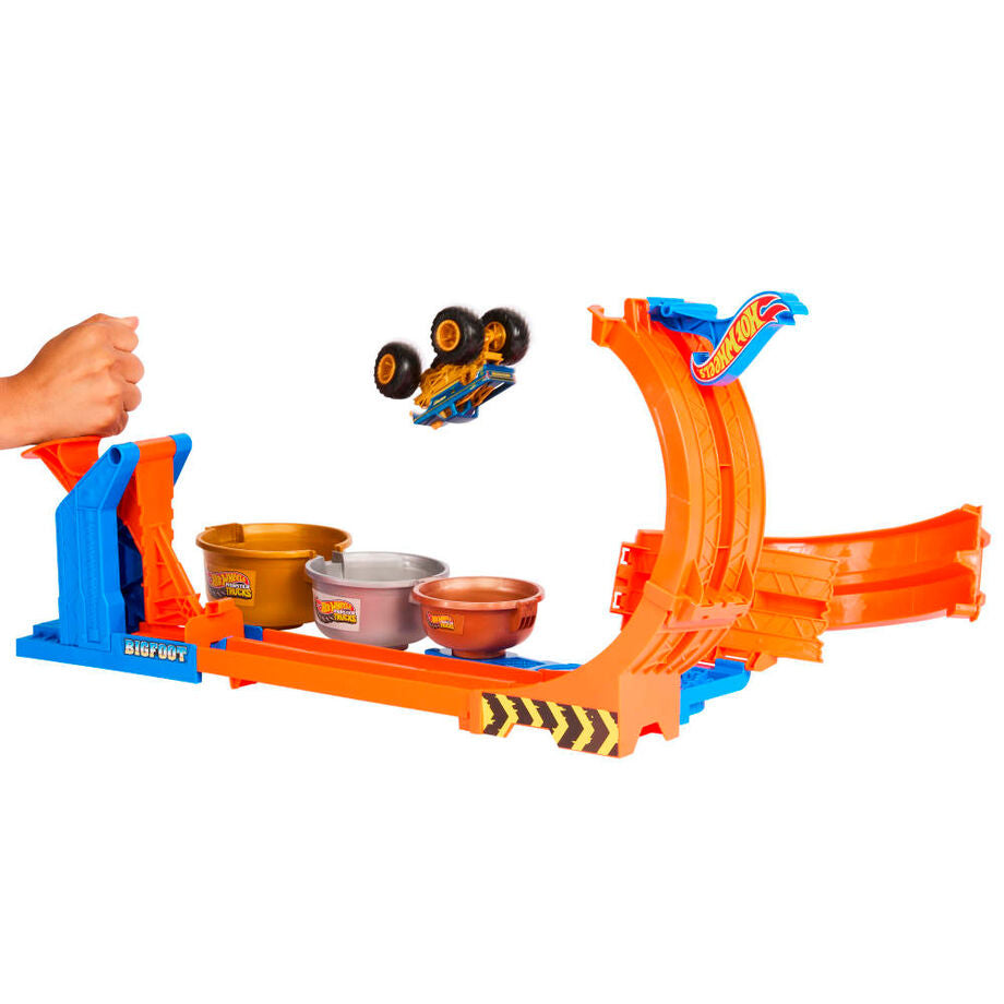 Imagen 3 - Pista Trofeo Del Desafío Bigfoot Monster Trucks Hot Wheels