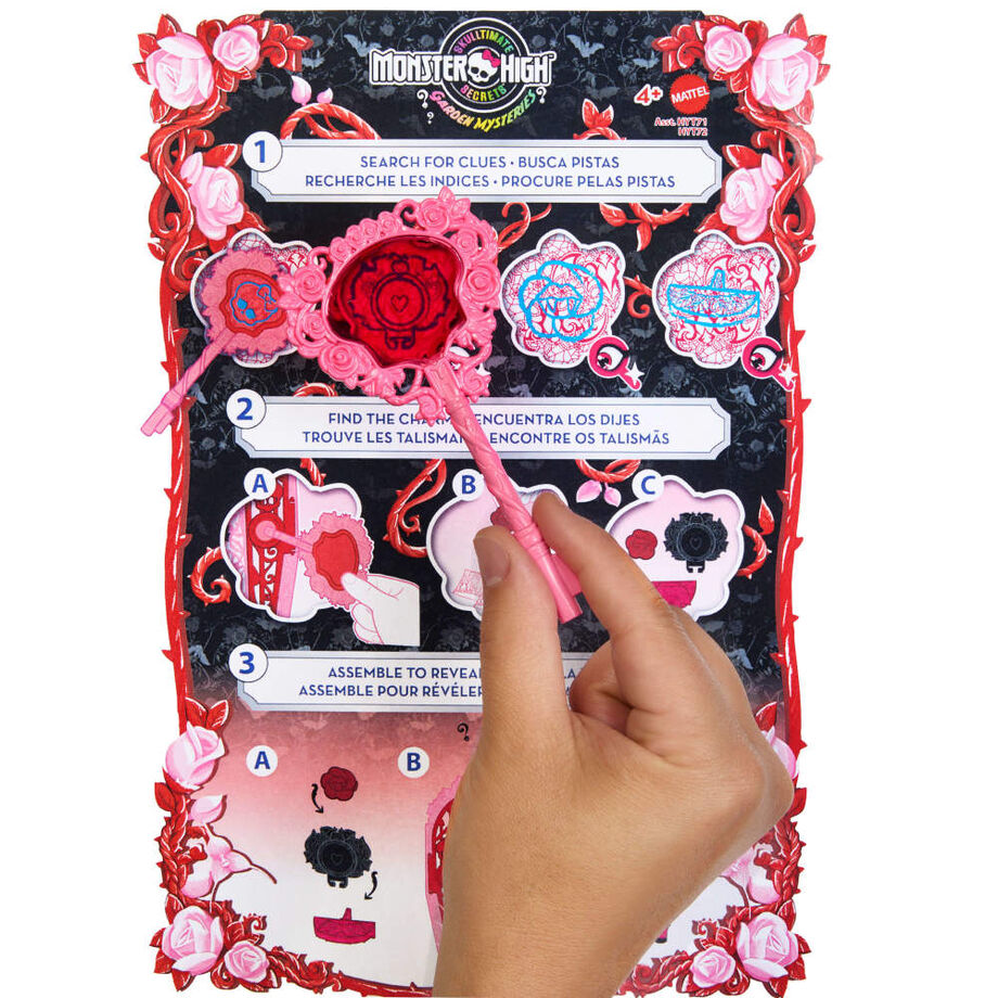 Imagen 4 - Muñeca Draculaura Skulltimate Secrets Midnight Garden Monster High