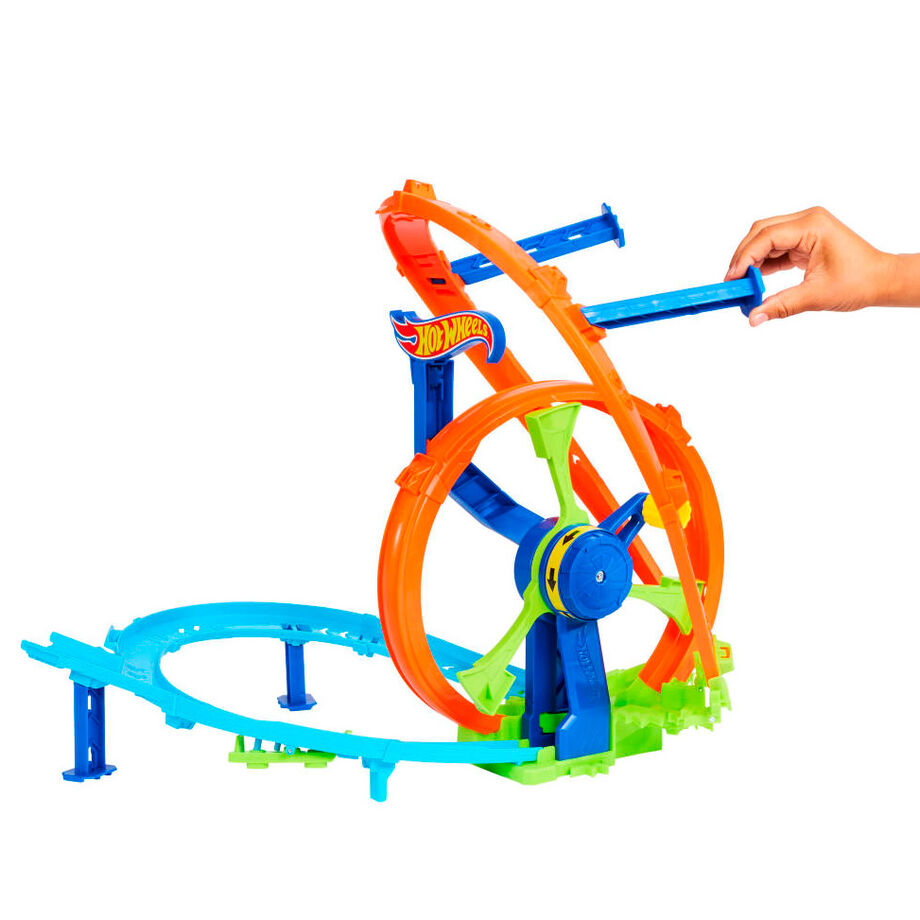 Imagen 4 - Pista Desafio Turbina De Accion Stunt Tracks Hot Wheels