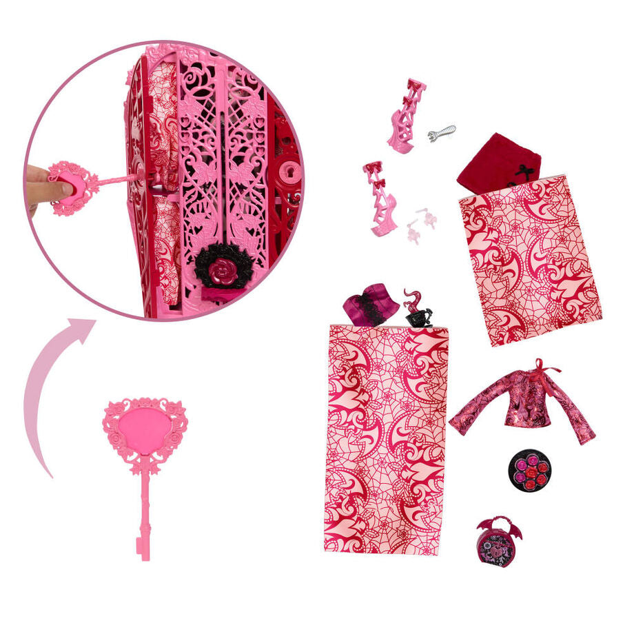 Imagen 5 - Muñeca Draculaura Skulltimate Secrets Midnight Garden Monster High