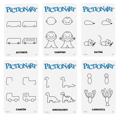 Imagen 6 - Juego Mesa Pictionary Español