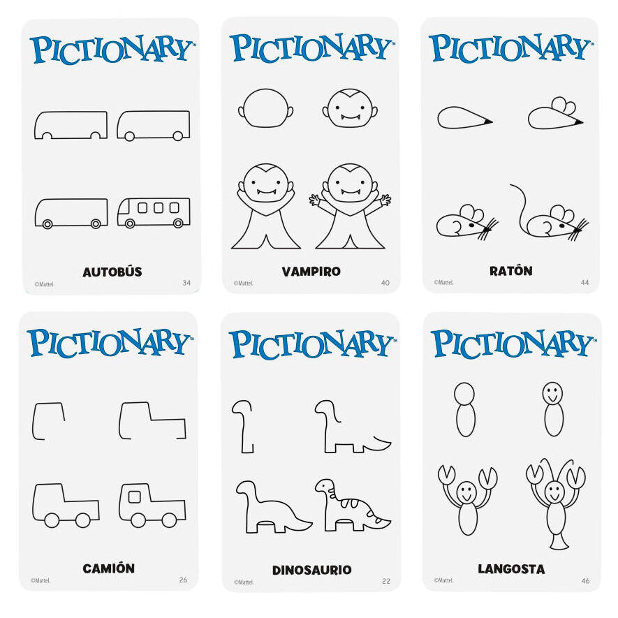 Imagen 6 - Juego Mesa Pictionary Español