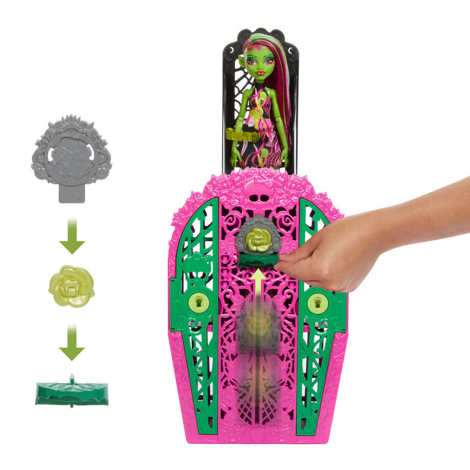 Imagen 6 - Muñeca Venus Skulltimate Secrets Midnight Garden Monster High