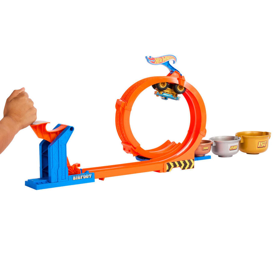 Imagen 6 - Pista Trofeo Del Desafío Bigfoot Monster Trucks Hot Wheels
