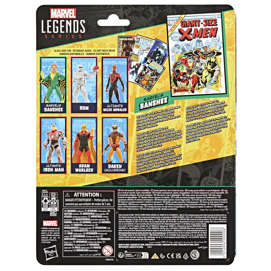 Imagen 11 - Figura Marvel's Banshee X-men Marvel Legends 15Cm