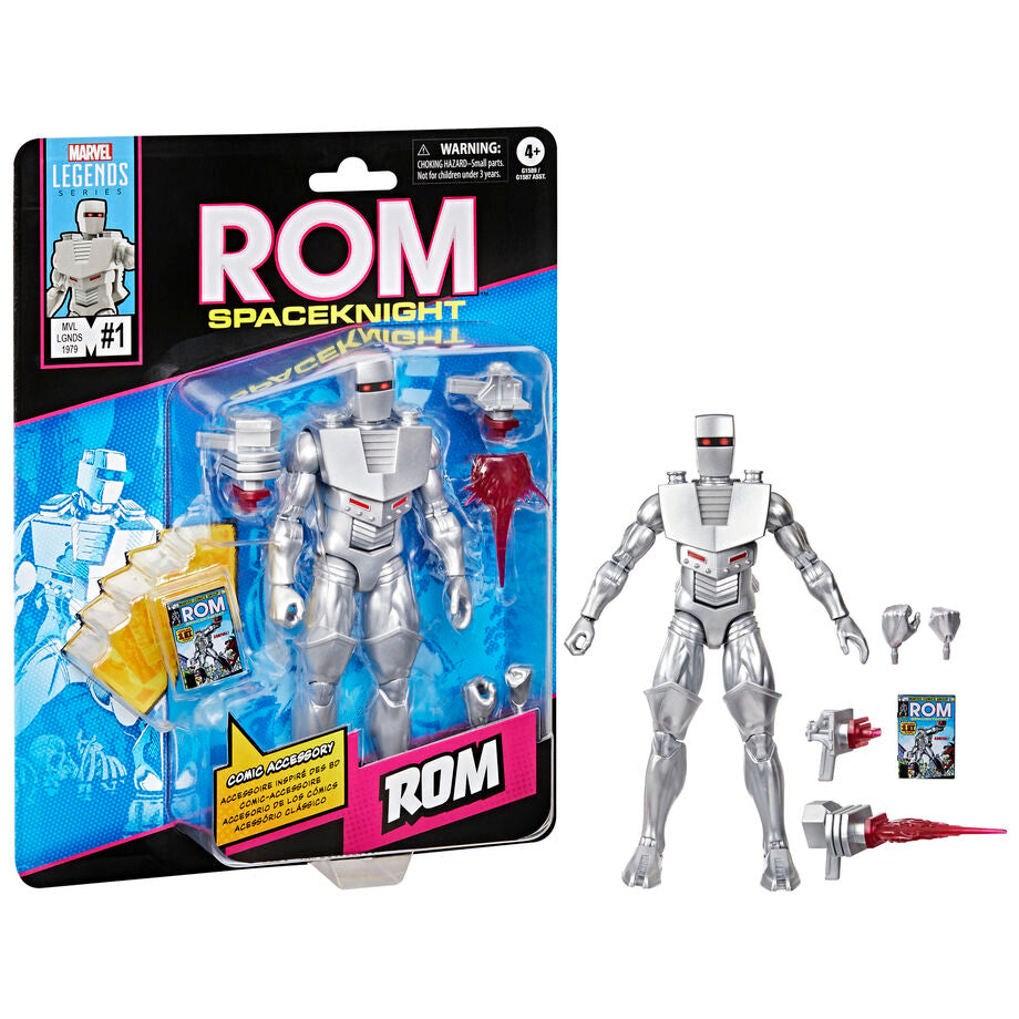 Imagen 3 - Figura Rom Spaceknight Marvel Legends 15Cm