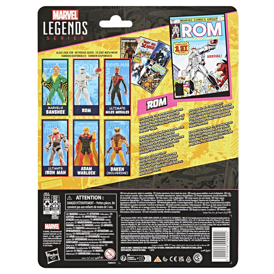 Imagen 12 - Figura Rom Spaceknight Marvel Legends 15Cm