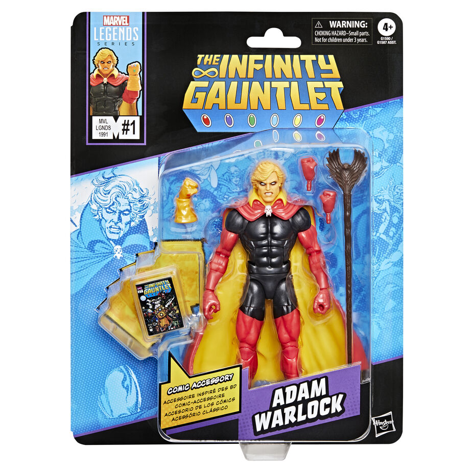 Imagen 1 - Figura Adam Warlock The Infinity Gauntlet Marvel Legends 15Cm