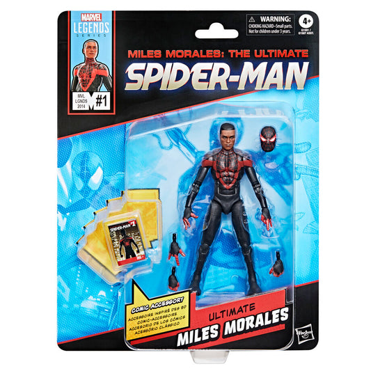 Imagen 1 - Figura Miles Morales Ultimate Spider-man Marvel Legends 15Cm