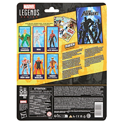 Imagen 9 - Figura Daken Wolverine Dark Avengers Marvel Legends 15Cm