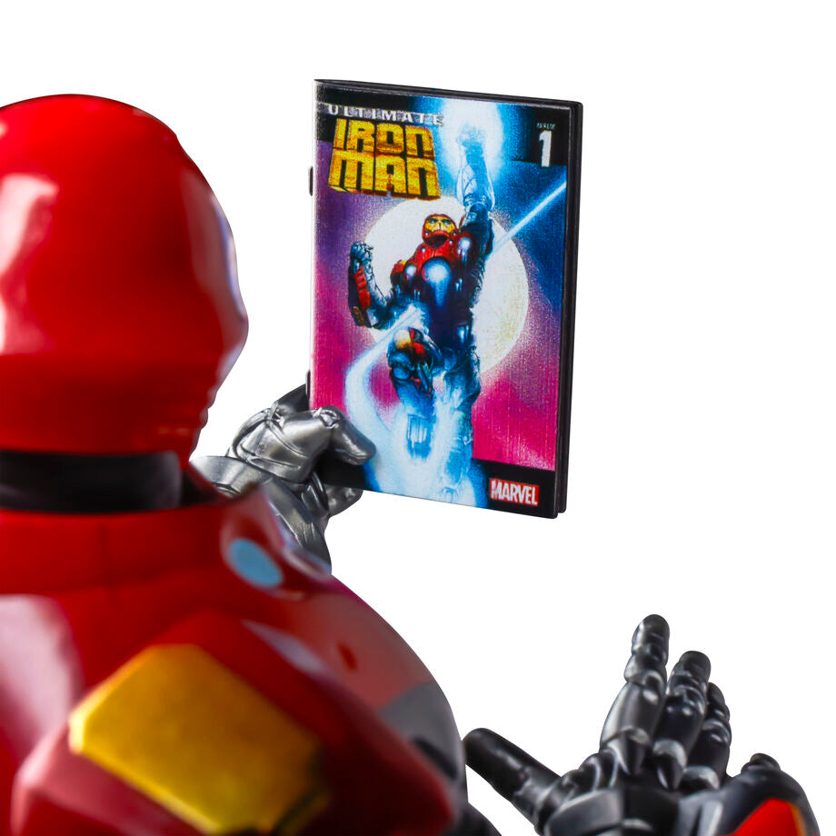 Imagen 11 - Figura Iron Man Ultimate Iron Man Marvel Legends 15Cm