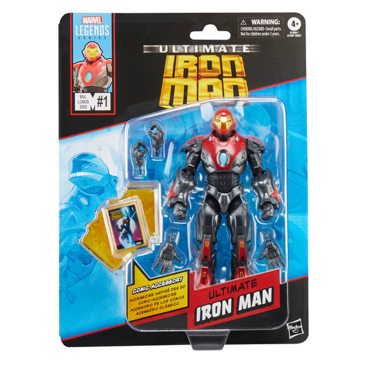 Imagen 1 - Figura Iron Man Ultimate Iron Man Marvel Legends 15Cm