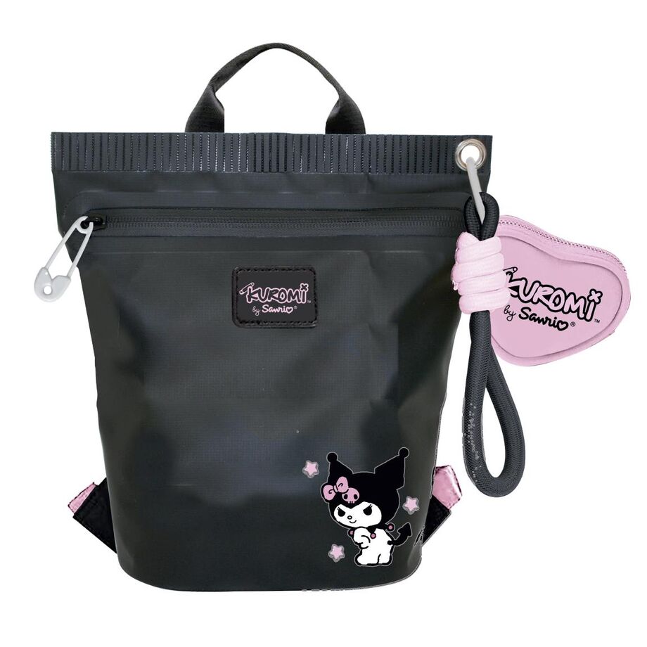 Imagen 1 - Mochila Casual Kuromi Hello Kitty 33Cm