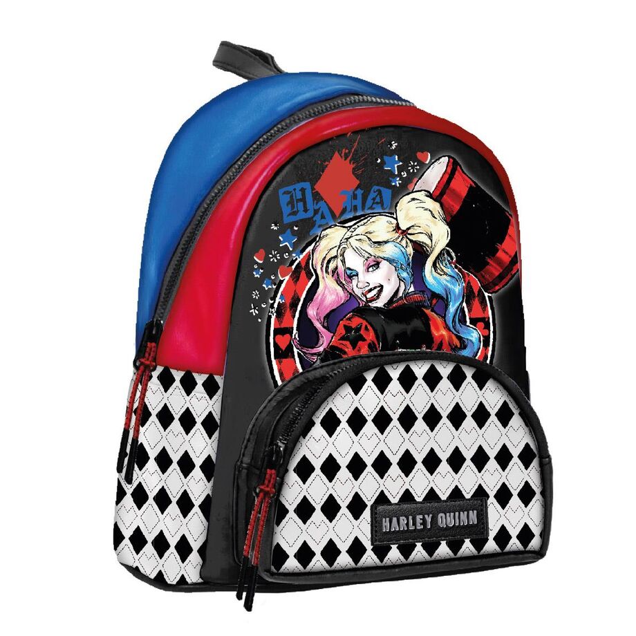 Imagen 1 - Mochila Casual Harley Quinn Dc Comics 25Cm