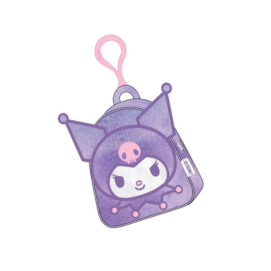 Imagen 1 - Monedero Peluche Kuromi Hello Kitty