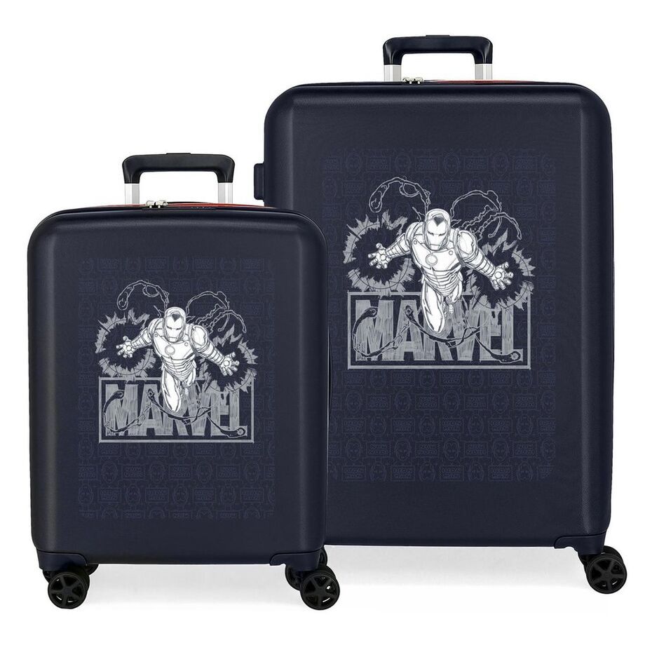 Imagen 1 - Set 2 Maletas Trolley Abs Iron Man Marvel