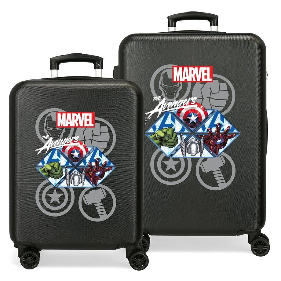 Imagen 1 - Set 2 Maletas Trolley Abs Heroes Los Vengadores Avengers Marvel