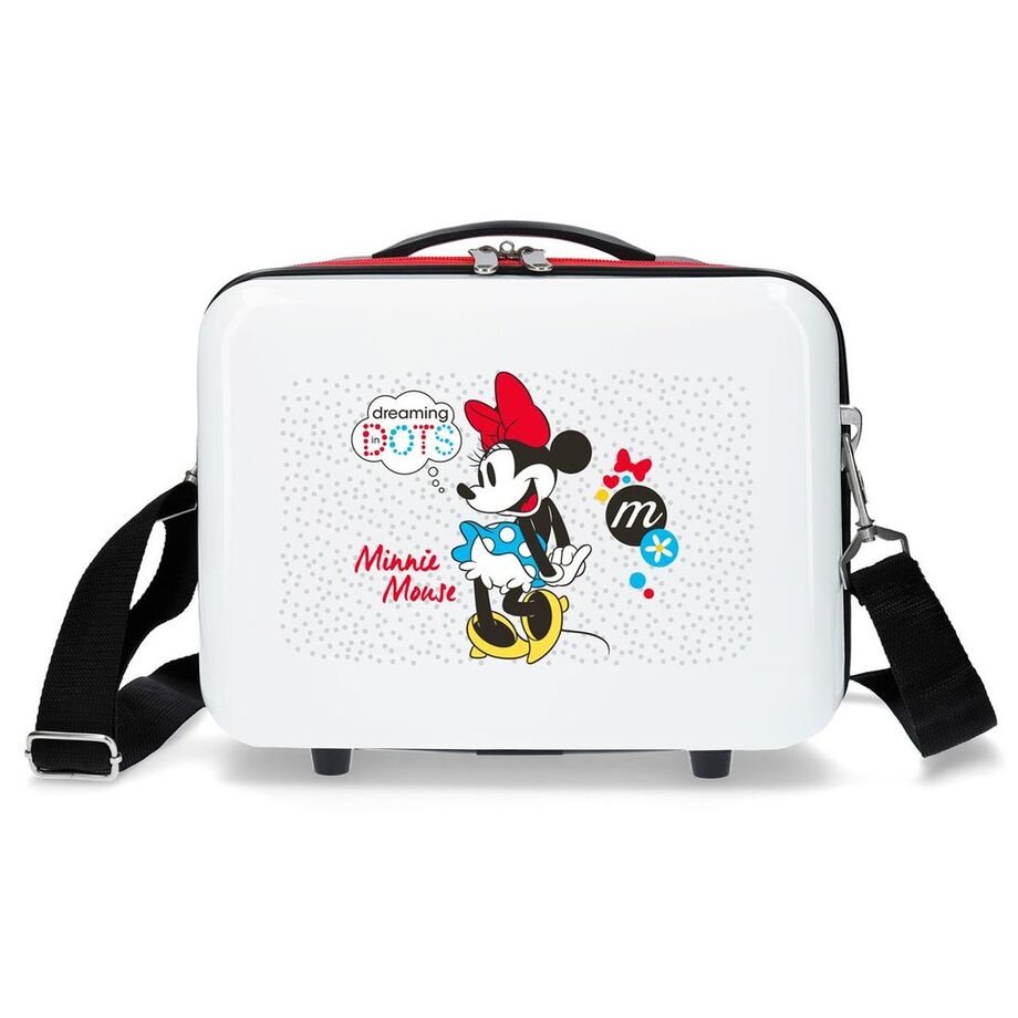 Imagen 1 - Neceser Abs Enjoy The Days Dots Minnie Disney Adaptable