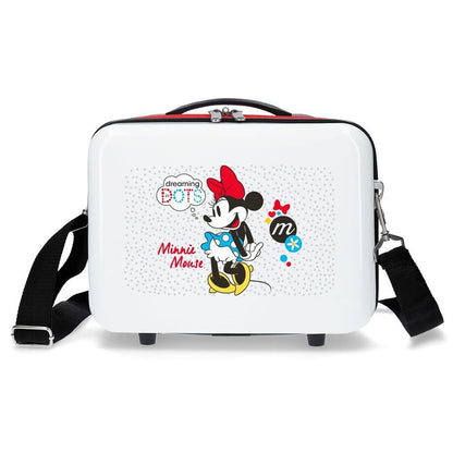 Imagen 1 - Neceser Abs Enjoy The Days Dots Minnie Disney Adaptable