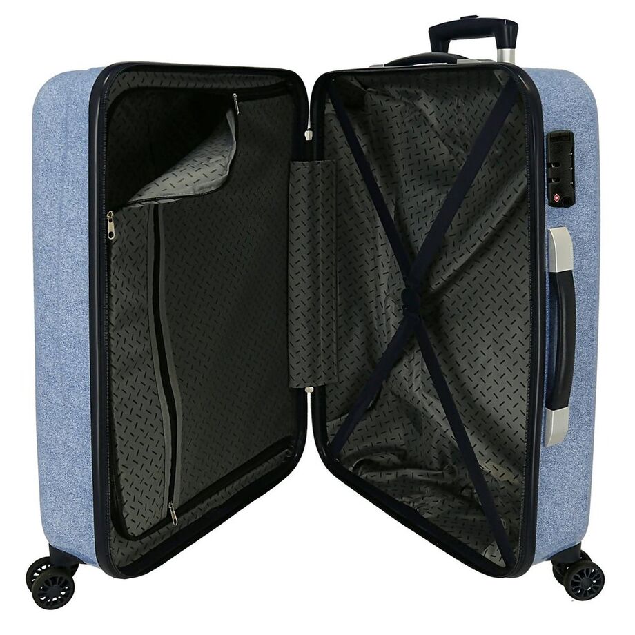 Imagen 4 - Maleta Trolley Abs Make It Rain Bows Minnie Disney 65Cm