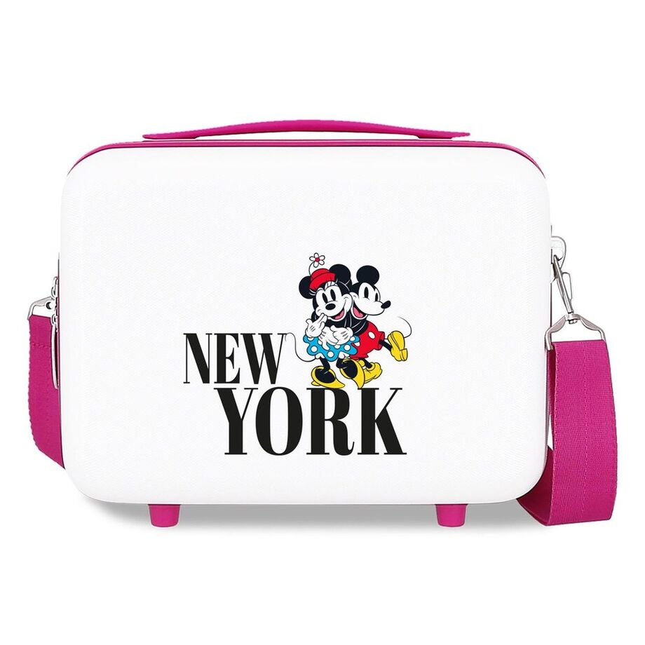 Imagen 6 - Neceser Abs Trip To New York Mickey &#38; Minnie Disney Adaptable
