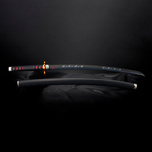 Imagen 1 - Replica Nichirin Sword Tanjiro Kamado Kyojuro Rengokus Sword Guard Demon Slayer Kimetsu No Yaiba 88Cm