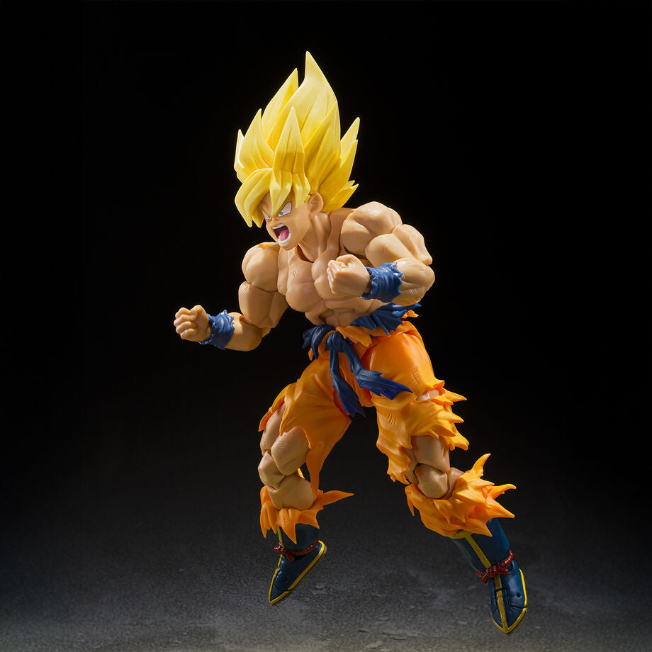 Imagen 3 - Figura S.h. Figuarts Super Saiyan Son Goku Legendary Super Saiyan Dragon Ball Z 14,5Cm