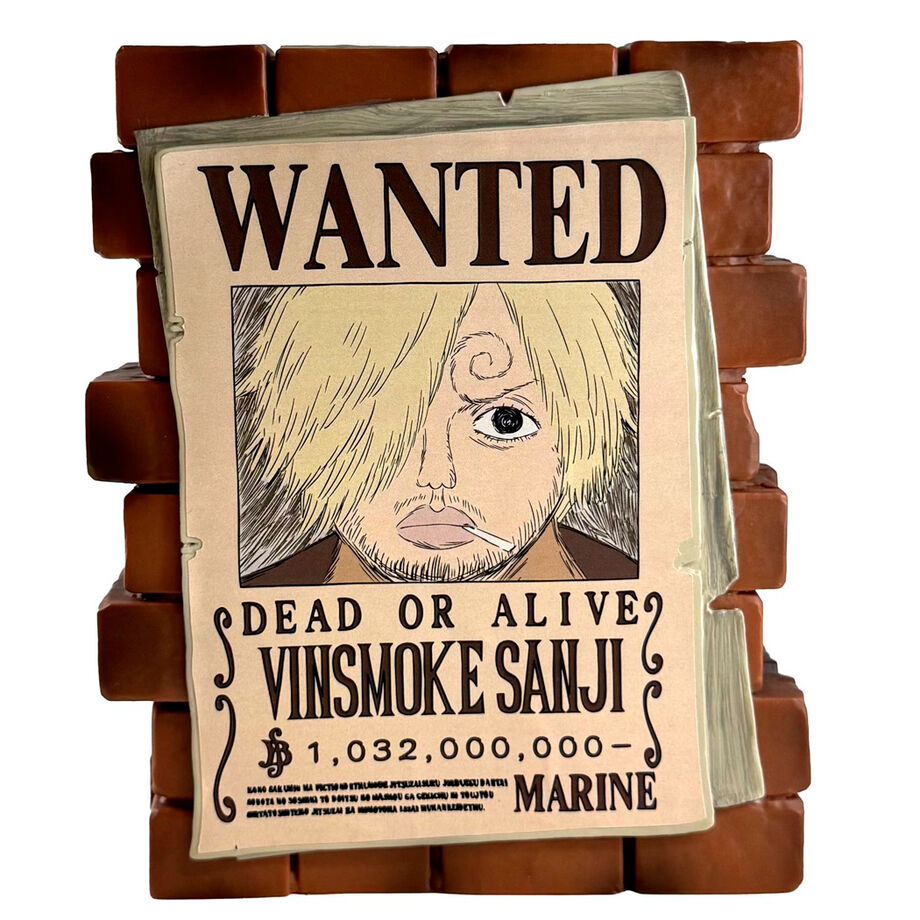 Imagen 1 - Figura Hucha Wanter Sanji One Piece 16Cm