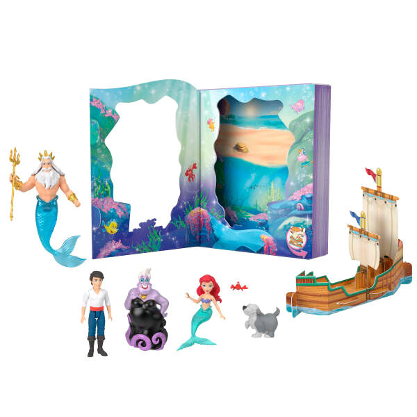 Imagen 1 - Mini Libro De Cuentos La Sirenita Disney