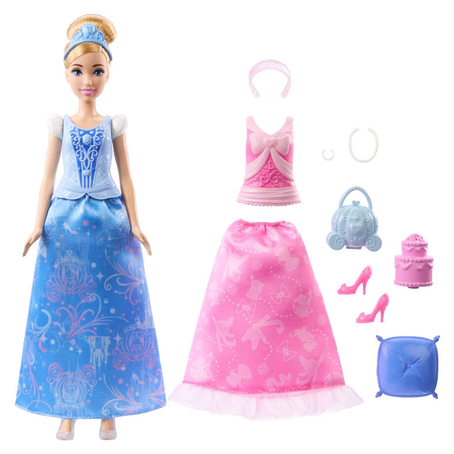Imagen 2 - Muñeca Cenicienta Historias Magicas Princesas Disney