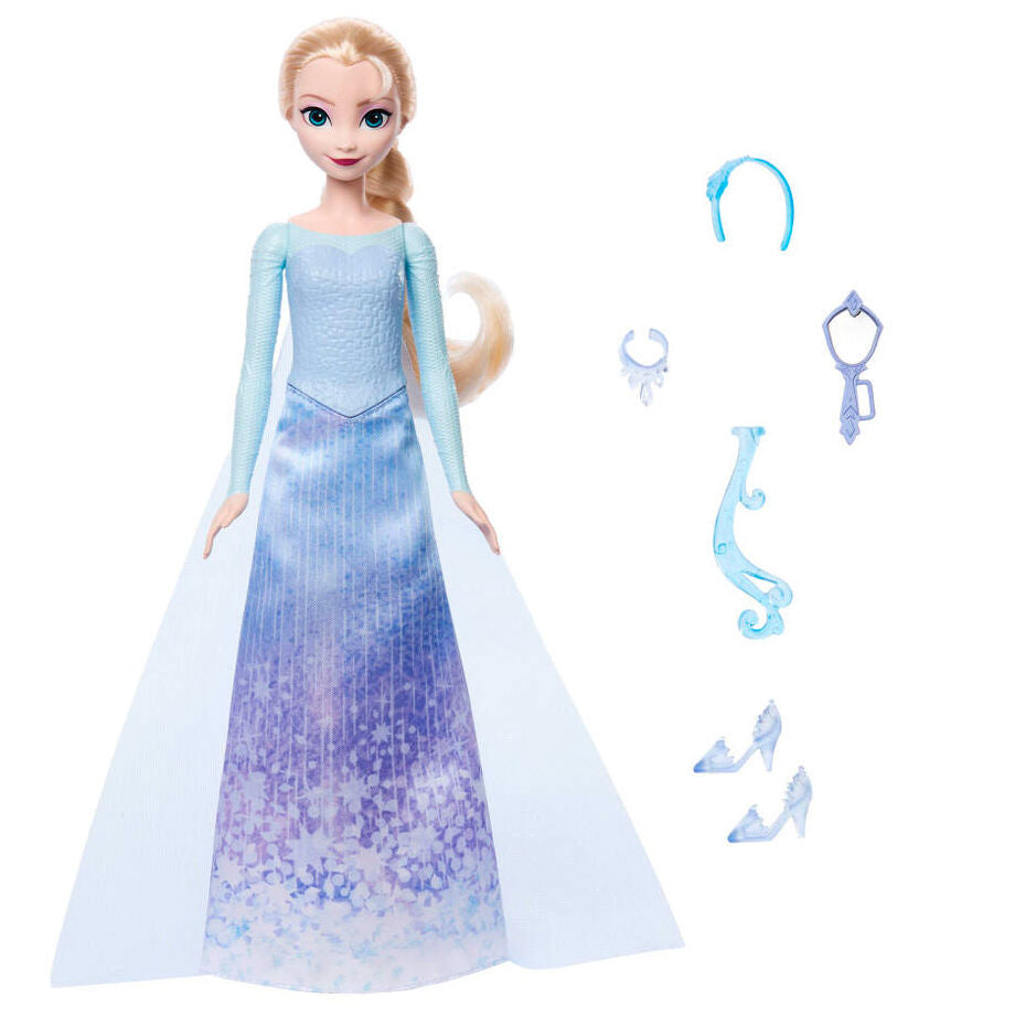 Imagen 2 - Muñeca Spin And Reveal Elsa Frozen Disney