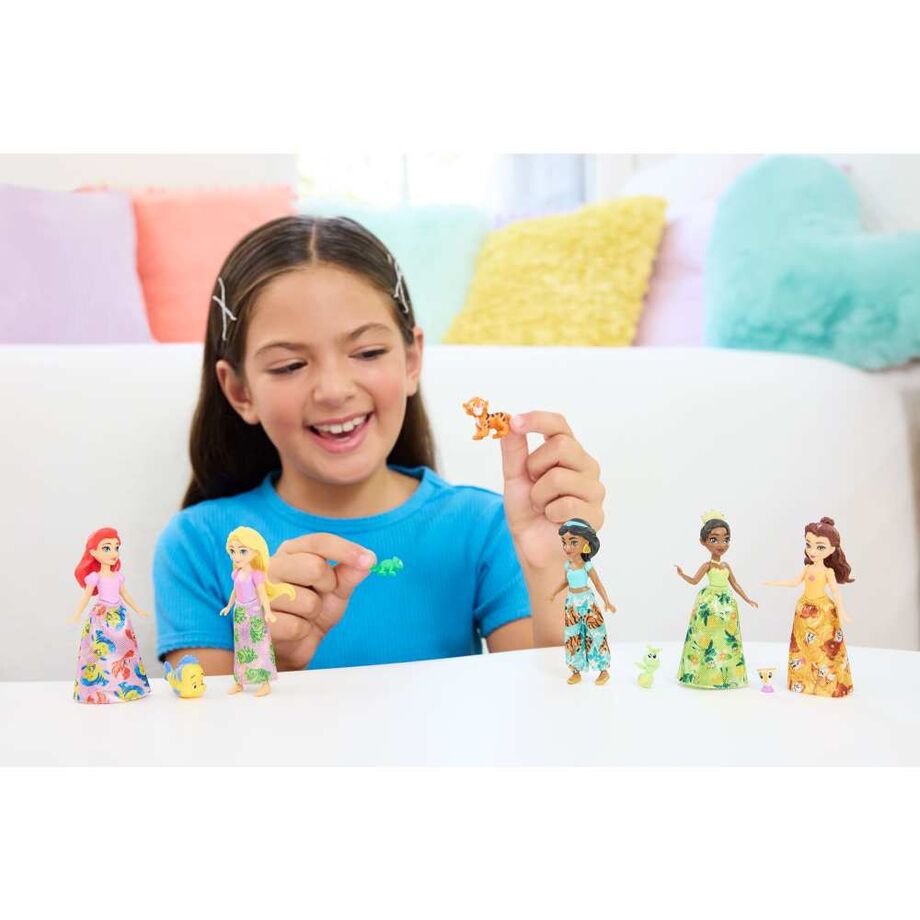 Imagen 4 - Blister 5 Muñecas Princesas Disney