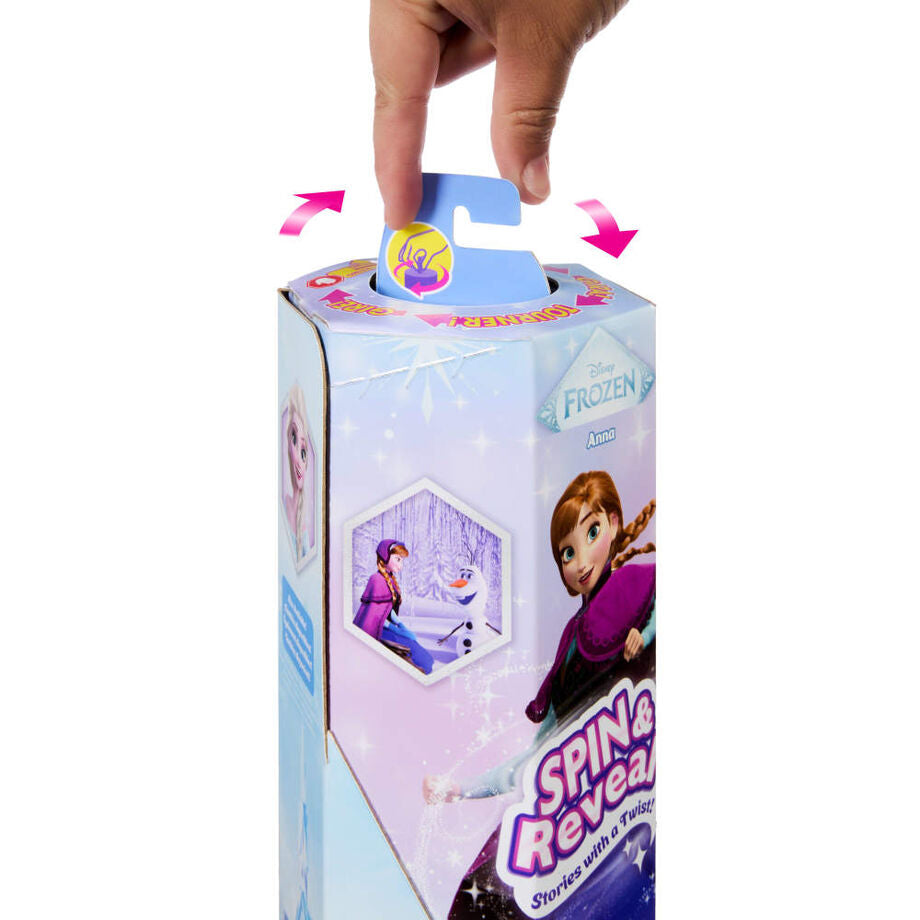 Imagen 4 - Muñeca Spin And Reveal Anna Frozen Disney