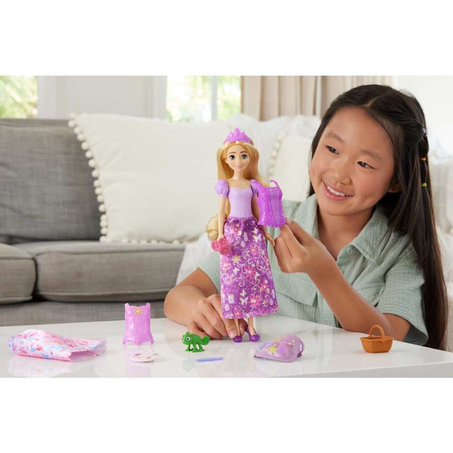Imagen 6 - Muñeca Rapunzel Historias Magicas Princesas Disney
