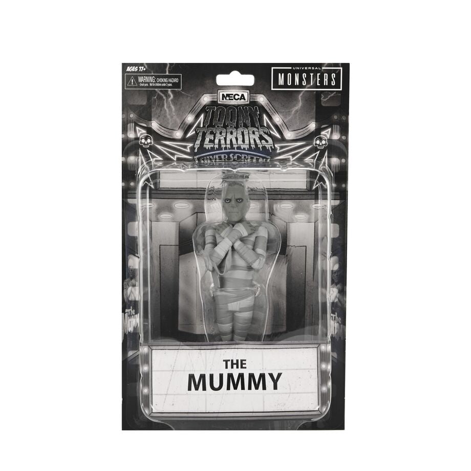 Imagen 1 - Figura The Mummy Black &#38; White Toony Terrors Universal Monsters 15Cm