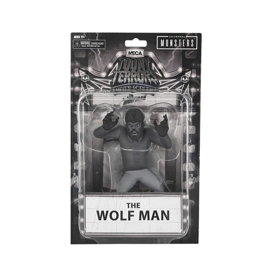 Imagen 1 - Figura The Wolf Man Black & White Toony Terrors Universal Monsters 15Cm