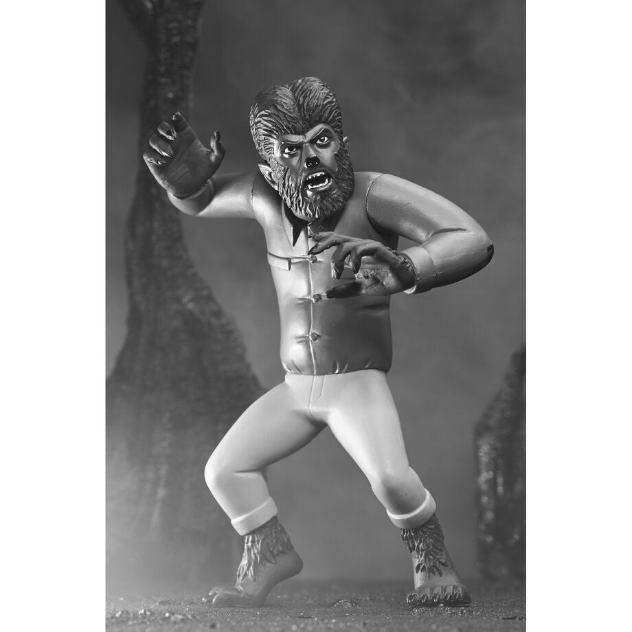 Imagen 5 - Figura The Wolf Man Black & White Toony Terrors Universal Monsters 15Cm