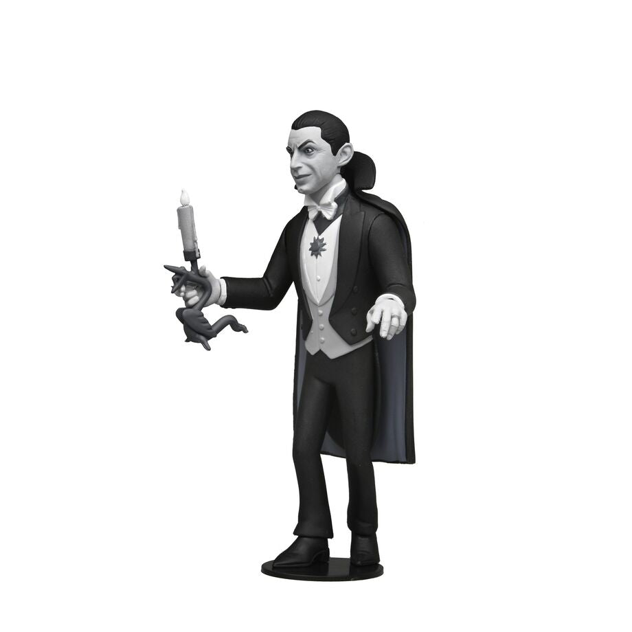 Imagen 2 - Figura Bela Lugosi As Dracula Black & White Toony Terrors Universal Monsters 15Cm