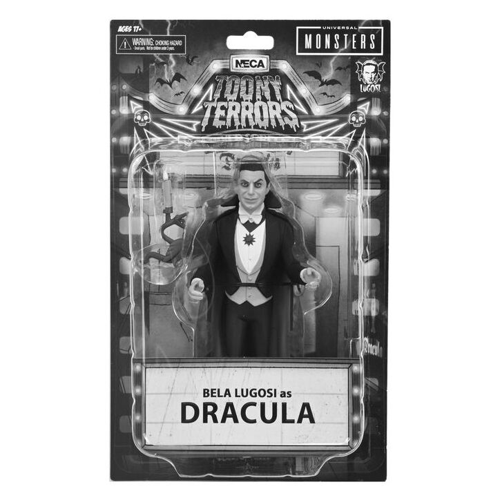 Imagen 5 - Figura Bela Lugosi As Dracula Black & White Toony Terrors Universal Monsters 15Cm