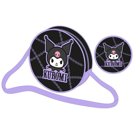 Imagen 1 - Bolso Bandolera Kuromi Hello Kitty