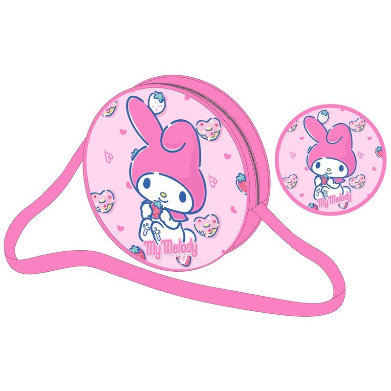 Imagen 1 - Bolso Bandolera My Melody Hello Kitty