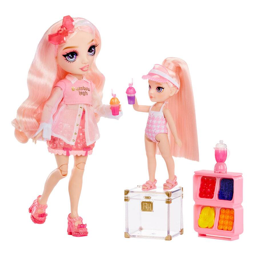 Imagen de Playset + Muñeca Little Pool Day With Blush Rainbow High parte de nuestra colección en Espadas y más, sitio oficial.