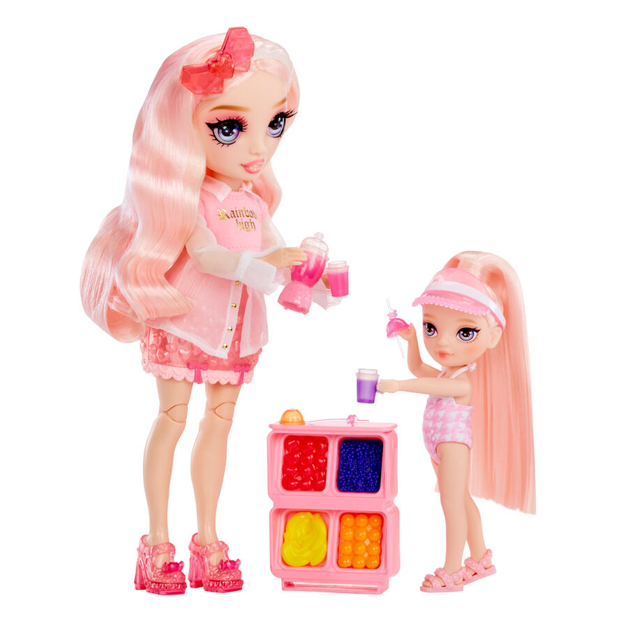 Imagen de Playset + Muñeca Little Pool Day With Blush Rainbow High parte de nuestra colección en Espadas y más, sitio oficial.