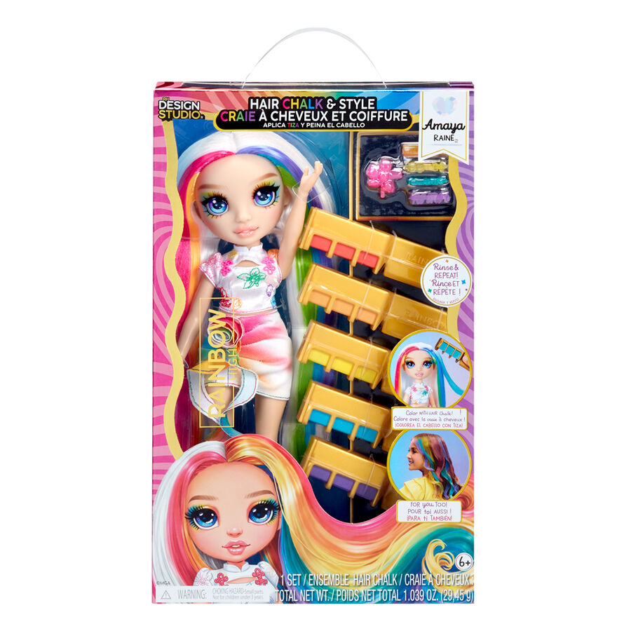 Imagen 1 - Muñeca Amaya Hair Chalk & Style Rainbow High